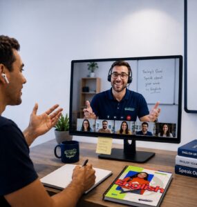 Contra a onda dos apps, curso de inglês aposta no professor