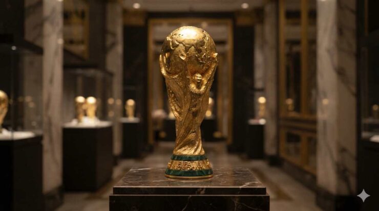 A taça da Copa do Mundo da FIFA é feita de ouro?