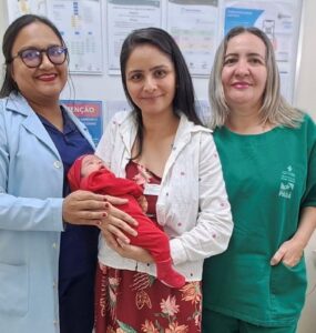 HRPM: capacitação ajuda mãe a salvar recém-nascida