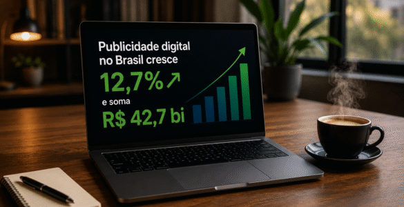 Publicidade digital no Brasil cresce 12,7% e soma R$ 42,7 bi