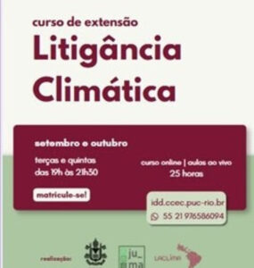 PUC-Rio e LACLIMA lançam curso inédito sobre o clima