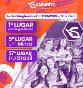 Gabarito Educação conquista 5ª posição no ENEM em Minas