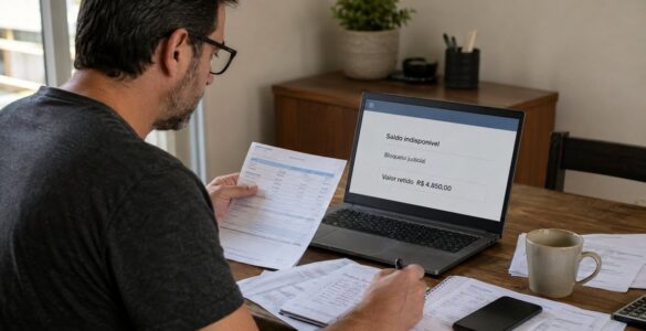 Bloqueio judicial de conta tem valores protegidos por lei