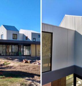 Arquitetura explora formas com Steel Frame