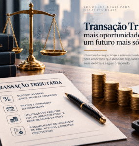 Transação tributária permite negociar dívidas com descontos