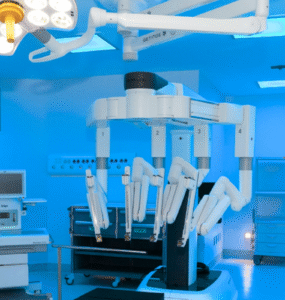 Robótica remove tumor renal com invasão da veia cava