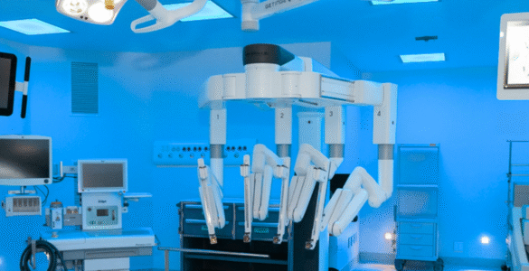 Robótica remove tumor renal com invasão da veia cava