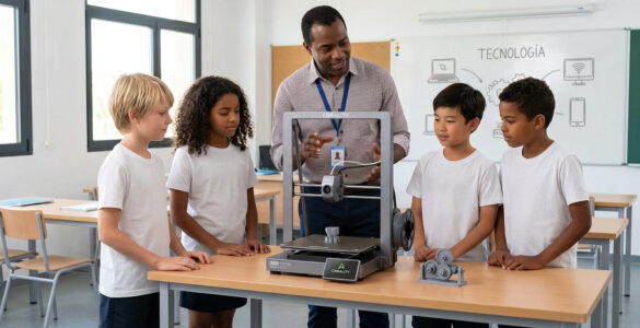 Impressão 3D ganha espaço em projetos educacionais