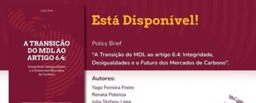LACLIMA lança estudo sobre o novo mercado global de carbono