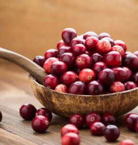 Novas evidências científicas sobre o uso de cranberries