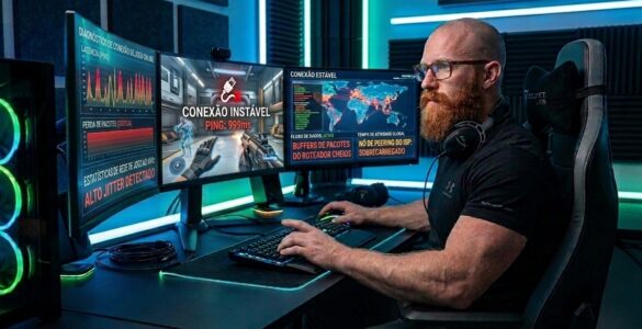 Resolva o Ping alto e lag que atrapalham as suas partidas