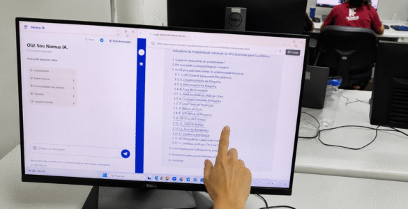 Nomus leva ERP industrial à sala de aula