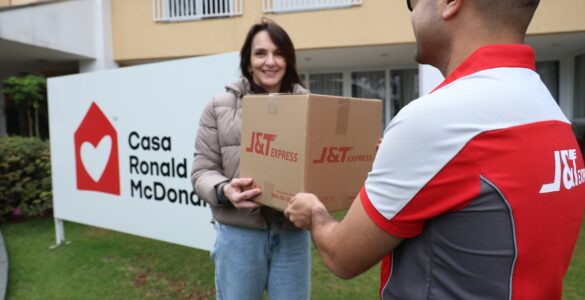 J&T Express é parceira logística oficial do McDia Feliz 2026
