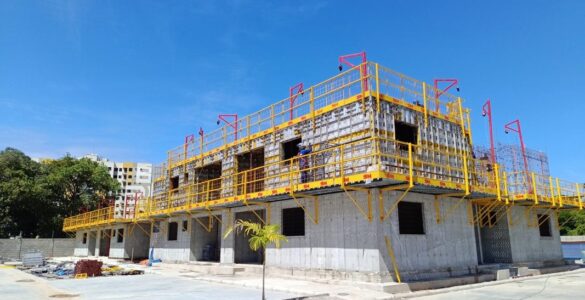 Fôrmas de alumínio avançam nos canteiros de obra