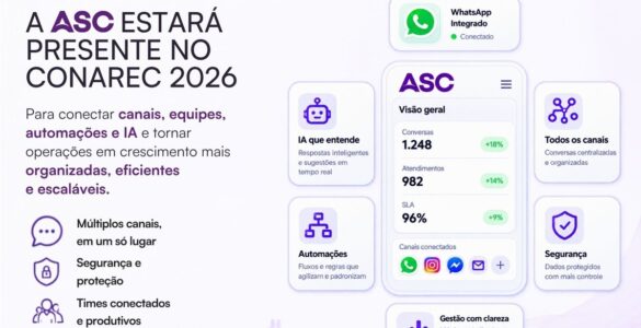 ASC leva organização do atendimento digital ao CONAREC 2026