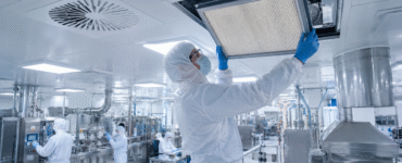Filtros de ar industriais reduzem riscos em salas limpas