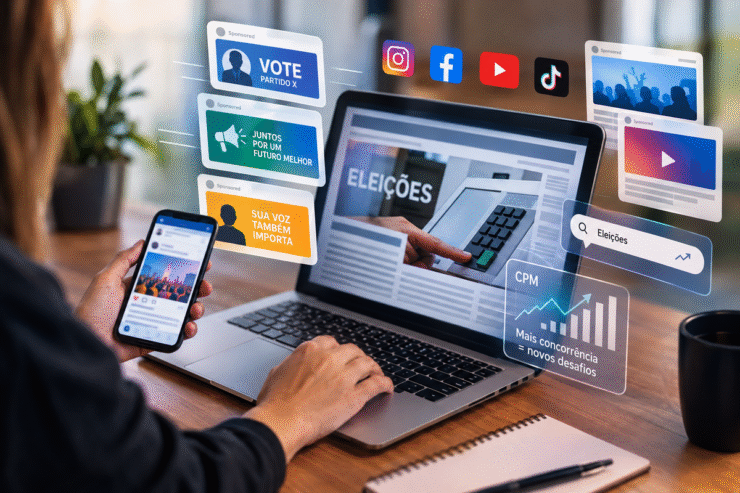 Eleições acirram disputa pela atenção digital das marcas
