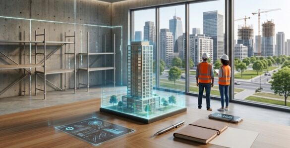 Industrialização e IA transformam construção civil