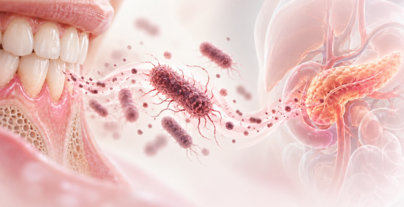 Periodontite eleva risco 56% de câncer pancreático