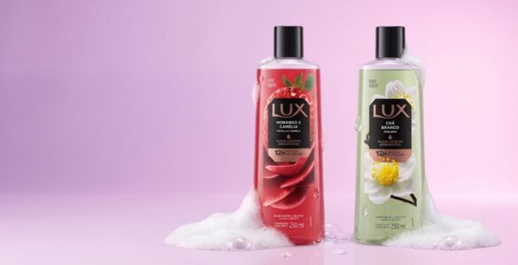 LUX renova linha de sabonetes líquidos com novas fragrâncias