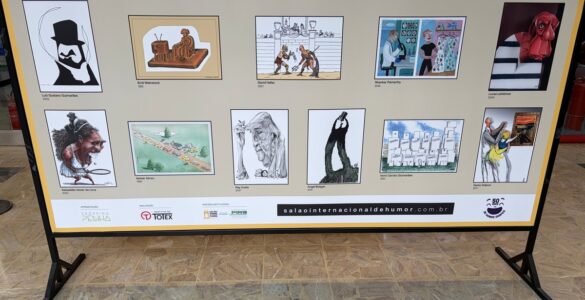 Mostra “50 Anos de Humor Gráfico” termina em 18 de outubro