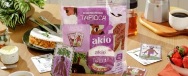 Akio leva tapioca e folclore às famílias