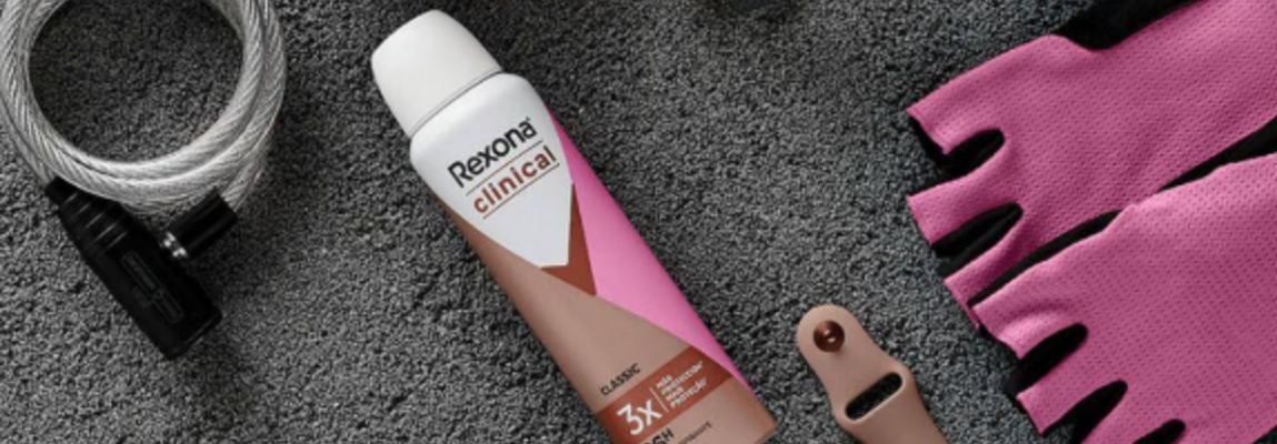 Rexona Clinical detalha proteção de 96h contra suor e odor