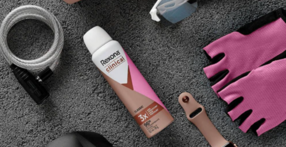 Rexona Clinical detalha proteção de 96h contra suor e odor